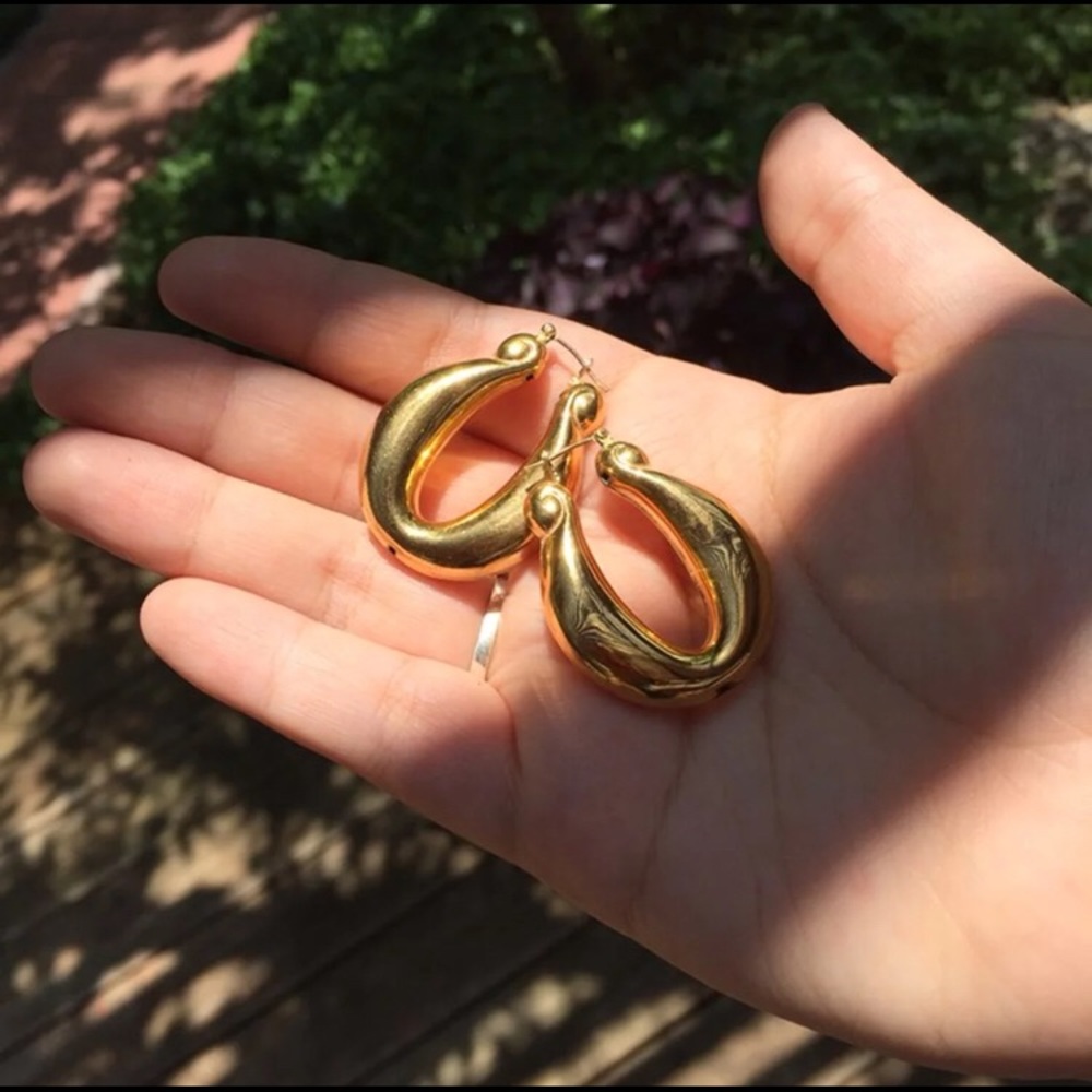 Gold hoops